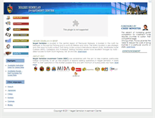 Tablet Screenshot of nsic.com.my